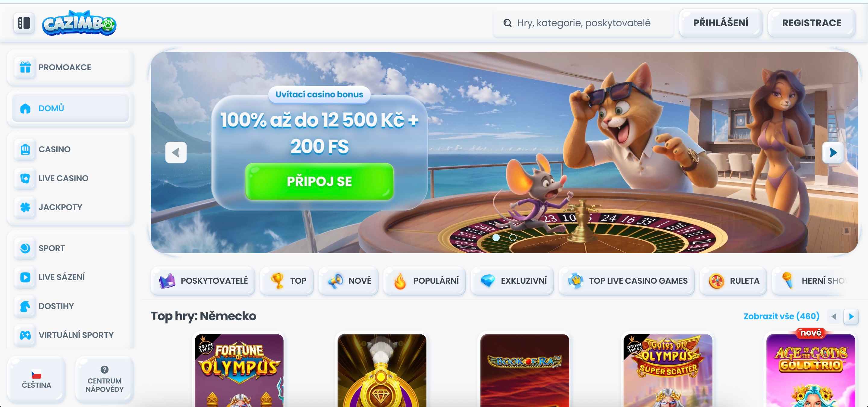 Cazimbo casino – recenze (2026)